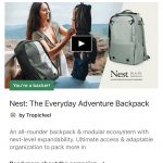Nest: The Everyday Adventure Backpack